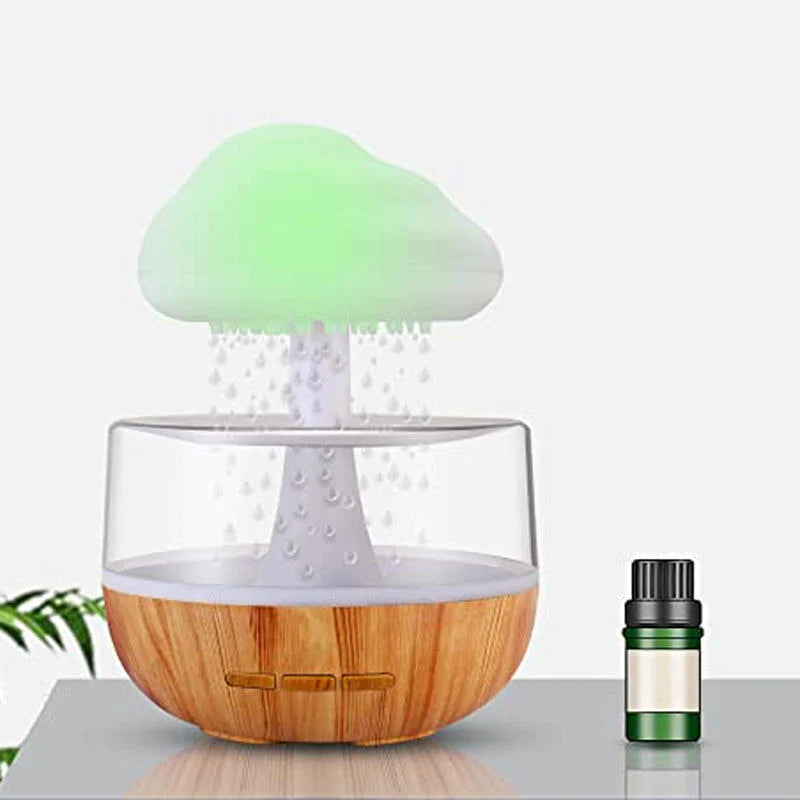 This rain cloud essential oil diffuser will make you feel super relaxed — you’ll fall asleep instantly - VEXAN Shop