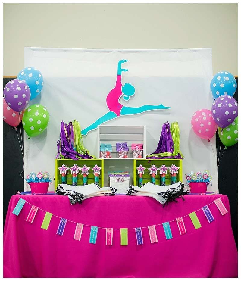 Gymnastics Birthday Party Ideas