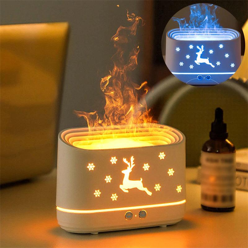 Flame Humidifier Diffuser: Ideal Christmas Home Decor ~ buy online in the USA  VEXAN Shop
