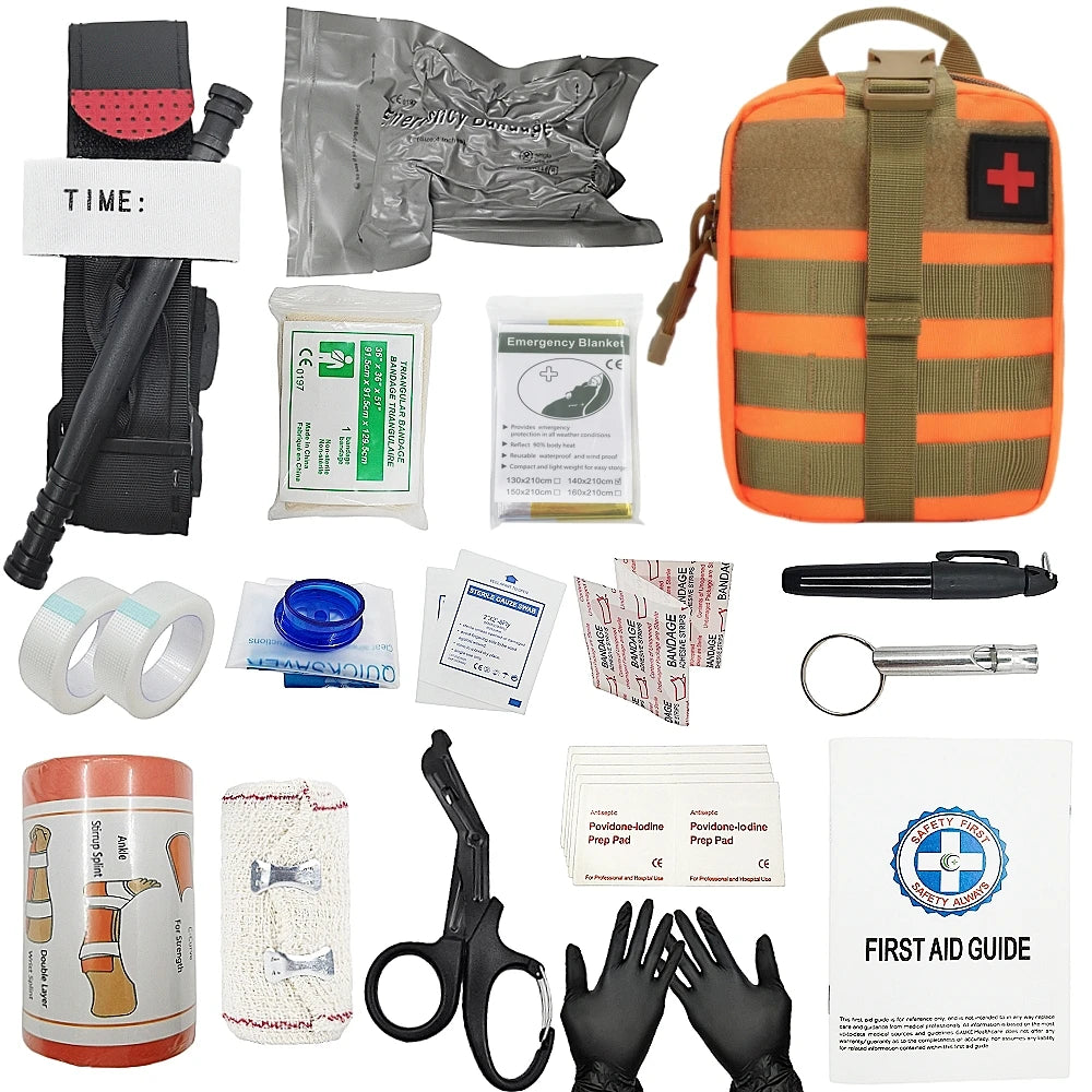 Tactical First Aid Survival Kit