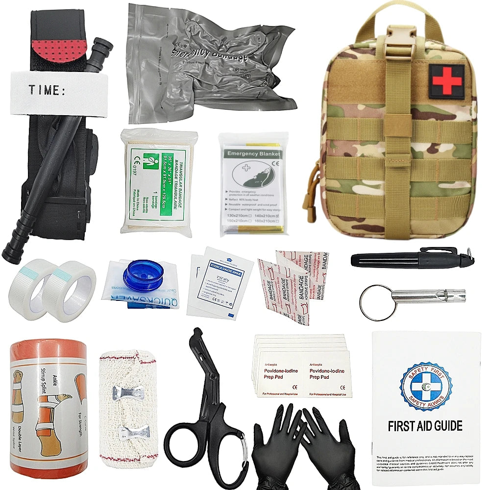 Tactical First Aid Survival Kit