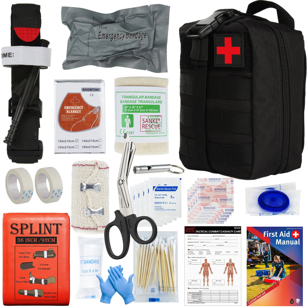 Tactical First Aid Survival Kit