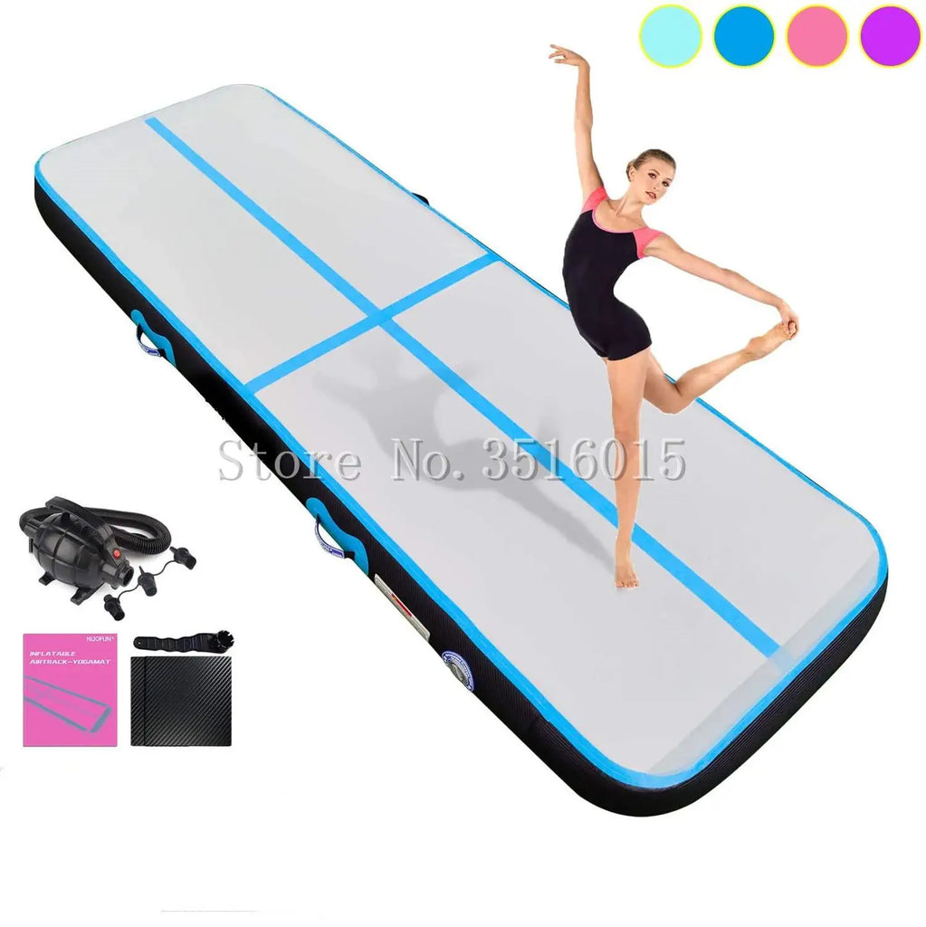 AIR TRACK INFLATABLE GYMNASTICS MAT 3/4/5Mx1Mx0.1M