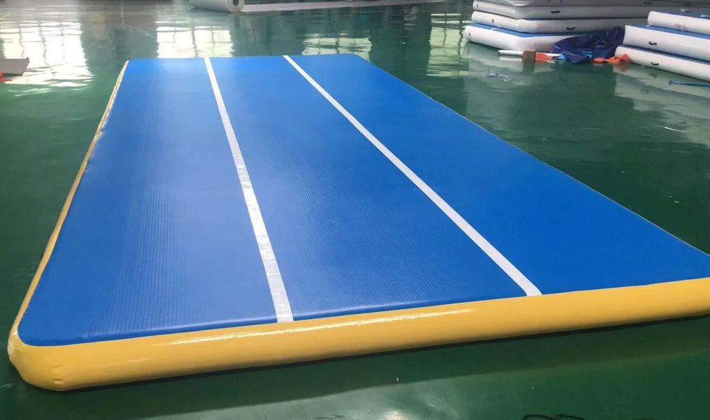 AIR TRACK INFLATABLE GYMNASTICS MAT 5X5X0.2M 