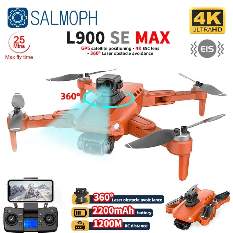 L900 Pro SE & MAX 4K Drone: GPS, HD Camera, Obstacle Avoidance
