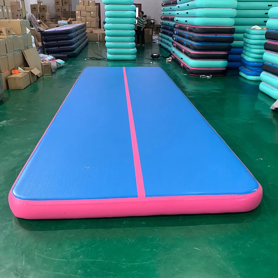 AIR TRACK INFLATABLE GYMNASTICS MAT 8X2X0.2M