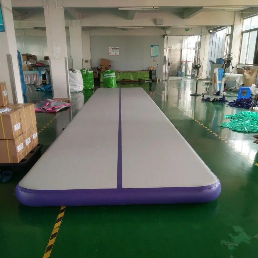 AIR TRACK INFLATABLE GYMNASTICS MAT 8X2X0.2M