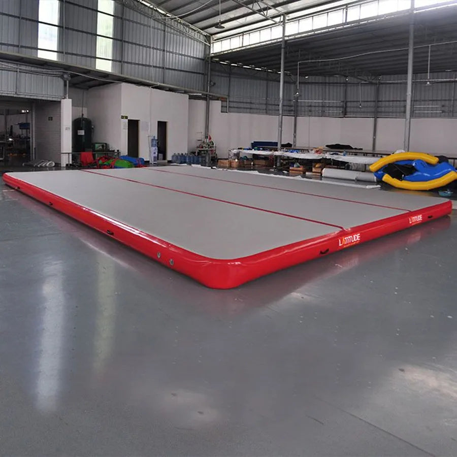 AIR TRACK INFLATABLE GYMNASTICS MAT 5X5X0.2M 