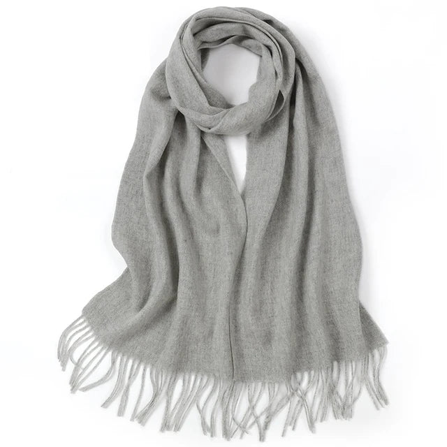 Luxurious 100% Cashmere Winter Scarf for Women