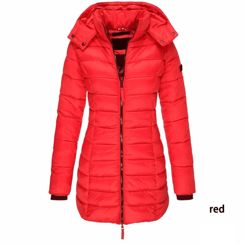 Chic Women's Winter Hooded Parka Jacket for Cozy Comfort  VEXAN Shop