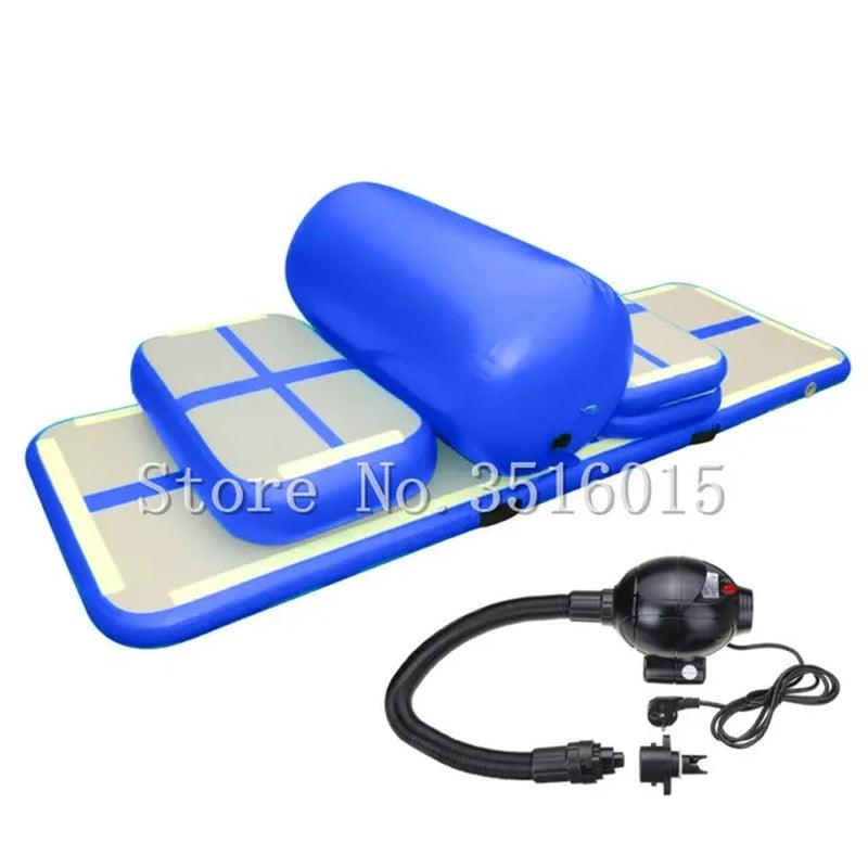 Gymnastics Inflatable Air Track Floor Mats Set for Tumbling Practice