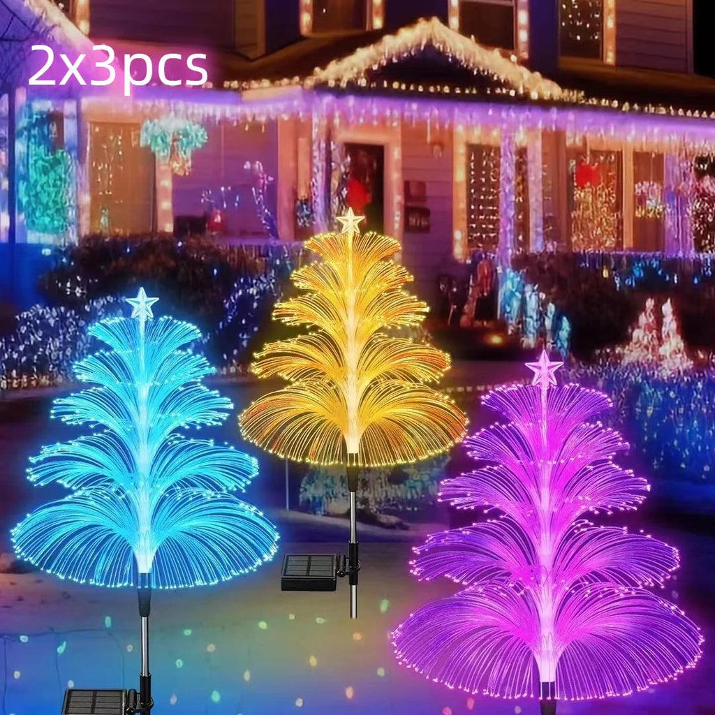 Solar Christmas Jellyfish Lights: 6 Pcs, 7 Colors, Outdoor Waterproof Decor  VEXAN Shop