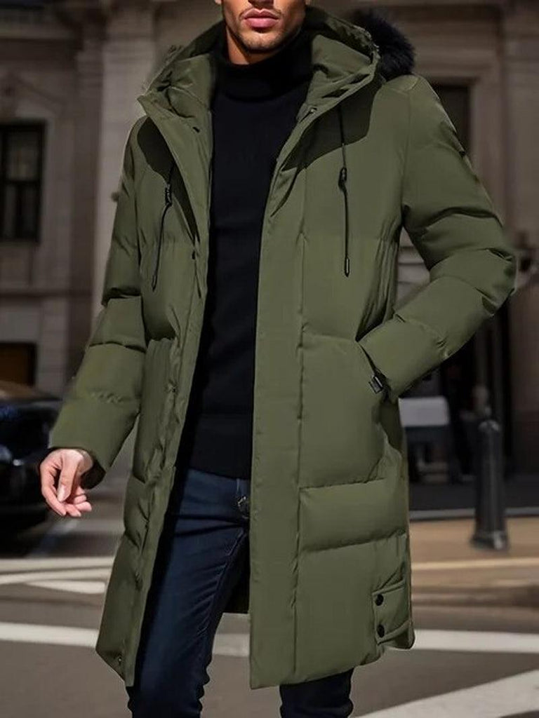 Men's Winter Hooded Cotton Jacket  VEXAN Shop