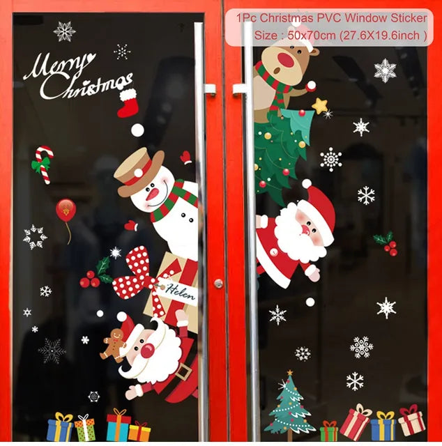 Christmas Window Stickers  VEXAN Shop