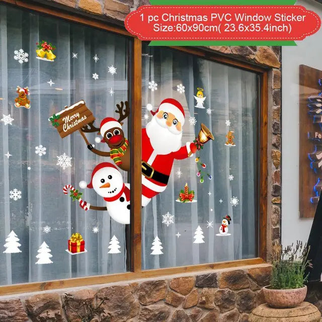 Christmas Window Stickers  VEXAN Shop