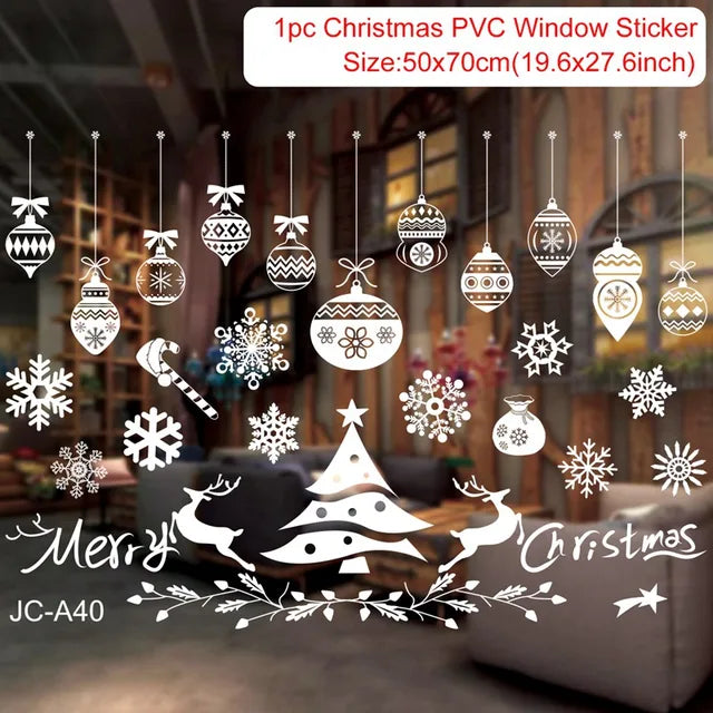 Christmas Window Stickers