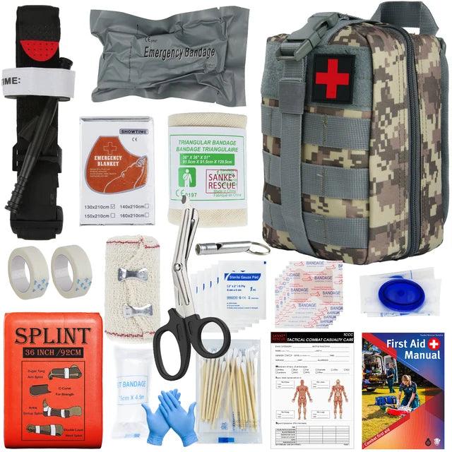 Tactical First Aid Survival Kit